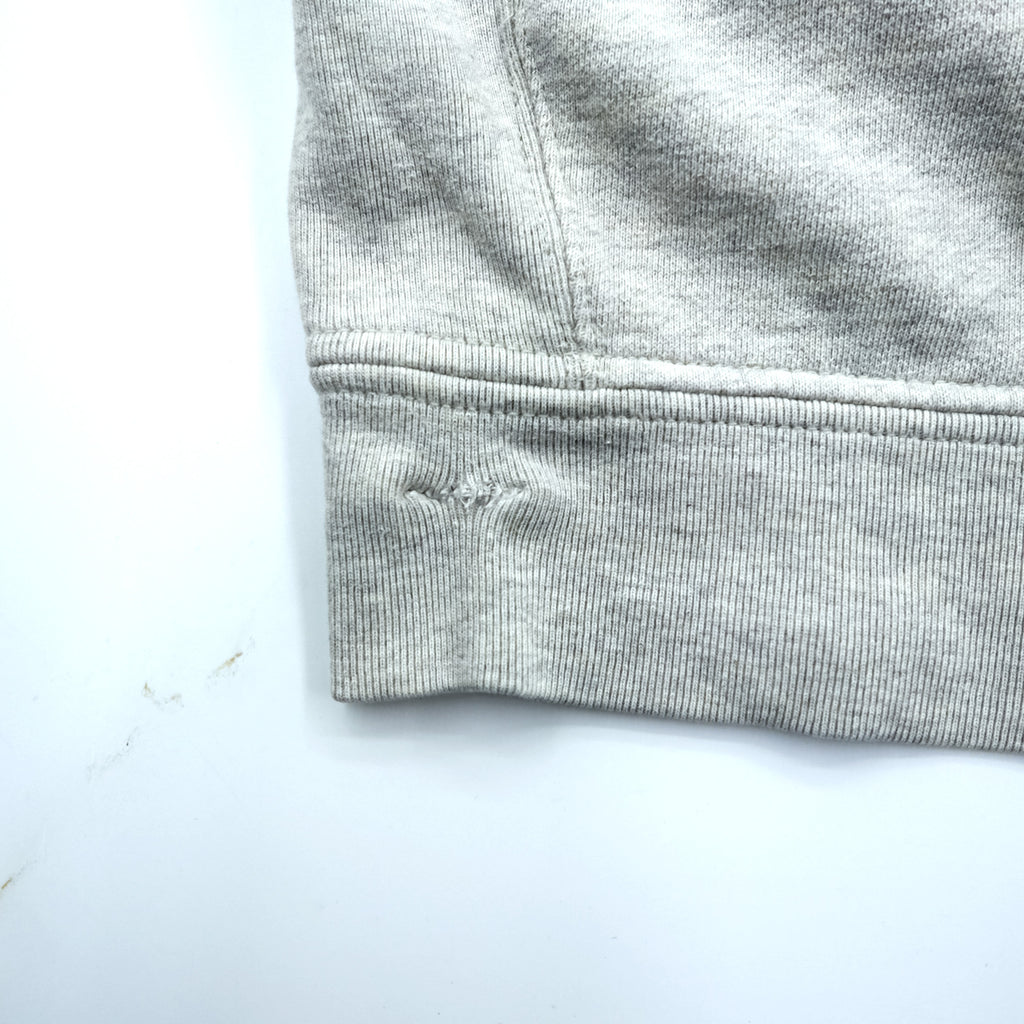 Polo Ralph Lauren 90年代 リバースウィーブ ジップパーカー M グレー スモールポニー ロゴ 刺繍