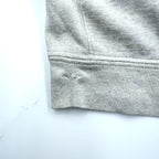 Polo Ralph Lauren 90年代 リバースウィーブ ジップパーカー M グレー スモールポニー ロゴ 刺繍