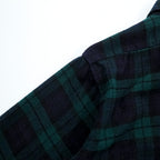 PENDLETON 70年代 USA製 ヴィンテージ ブラックウォッチ ウール フランネルシャツ M チェック ネイビー グリーン
