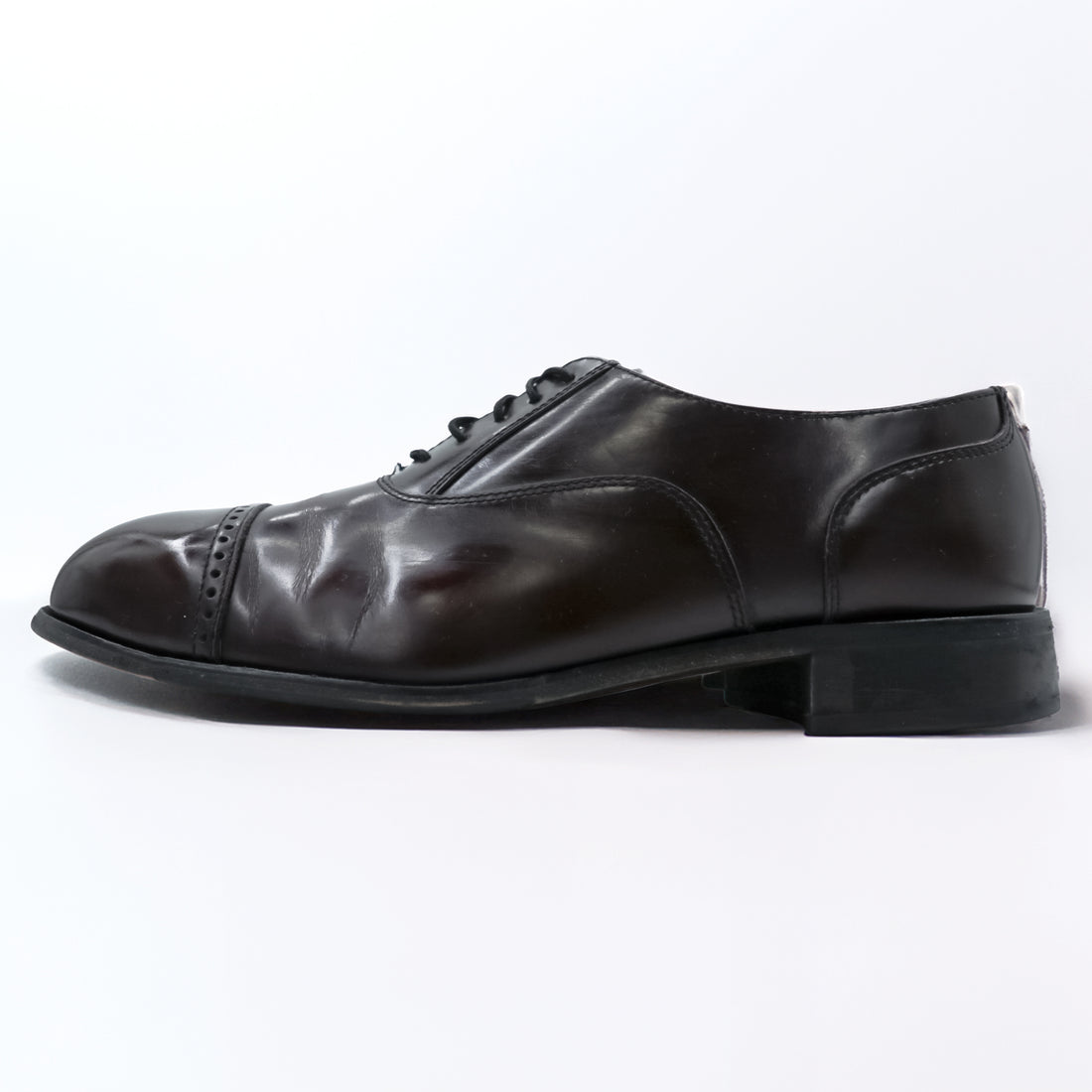 Florsheim Oxford Burgundy Leather Dress Shoes 8.5 3E Wide 17067-05