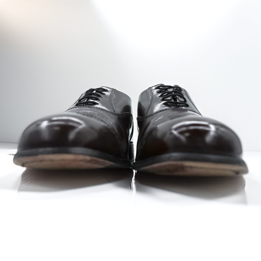 Florsheim Oxford Burgundy Leather Dress Shoes 8.5 3E Wide 17067-05