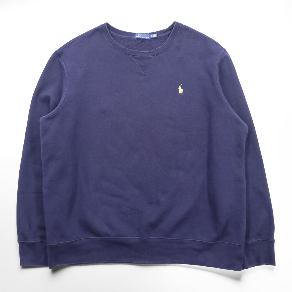 Polo Ralph Lauren Front V Sweatshirt, Size XL and up, Small Pony Embroidery