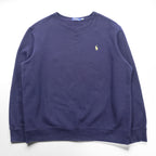Polo Ralph Lauren Front V Sweatshirt, Size XL and up, Small Pony Embroidery