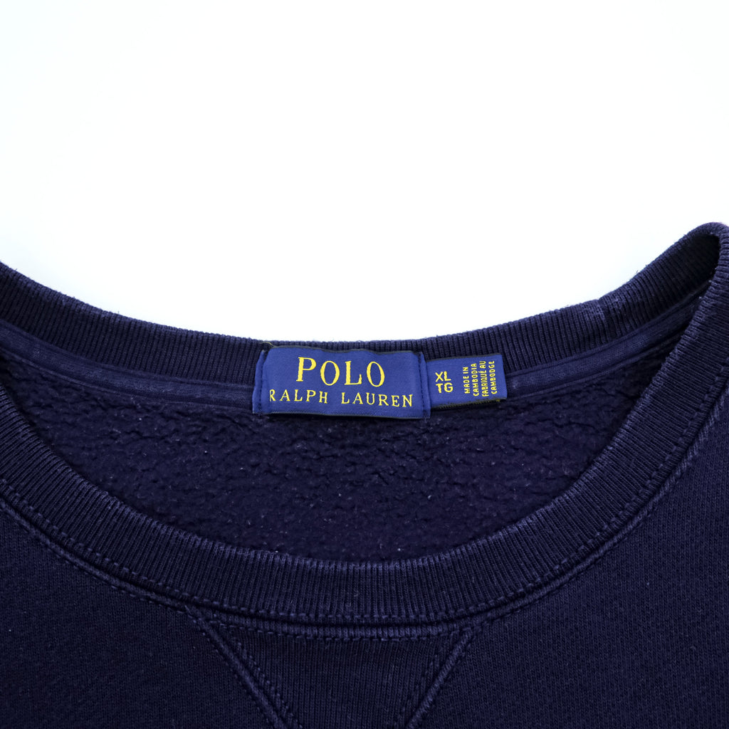 Polo Ralph Lauren Front V Sweatshirt, Size XL and up, Small Pony Embroidery