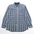 PENDLETON Flannel Shirt XL Checked Thomas Kay Collection Elbow Patch