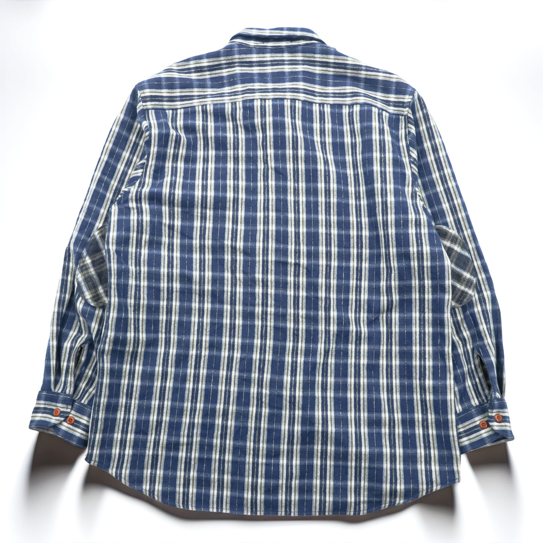 PENDLETON Flannel Shirt XL Checked Thomas Kay Collection Elbow Patch