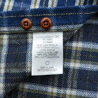 PENDLETON Flannel Shirt XL Checked Thomas Kay Collection Elbow Patch