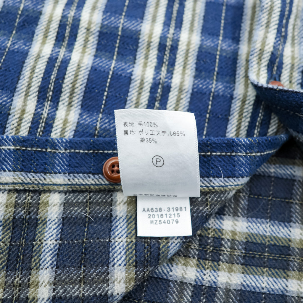 PENDLETON Flannel Shirt XL Checked Thomas Kay Collection Elbow Patch