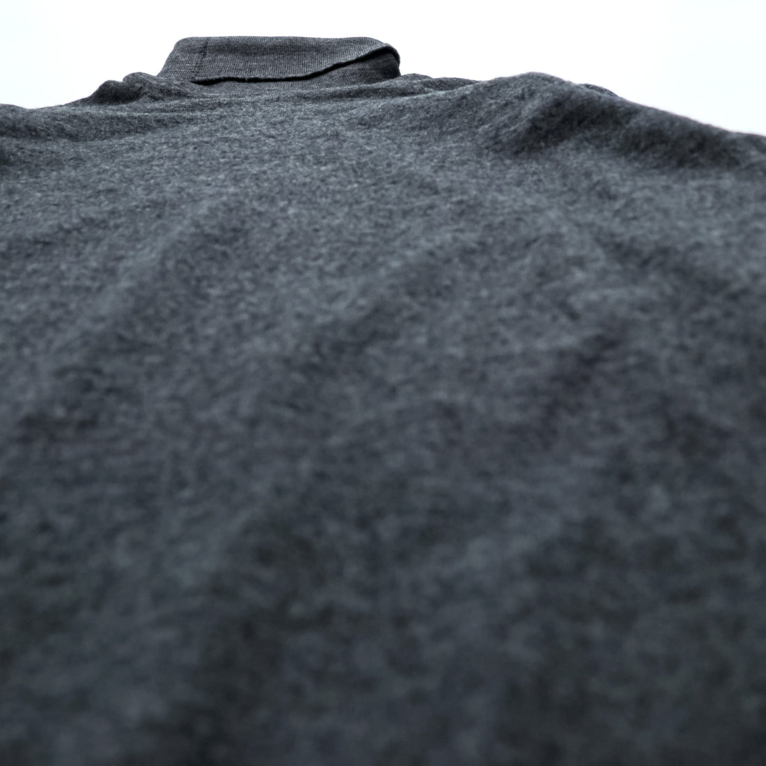 JOHN SMEDLEY 英国製 メリノウール タートルネック ニット セーター S グレー EXTRAFINE MERINO WOOL イギリス製