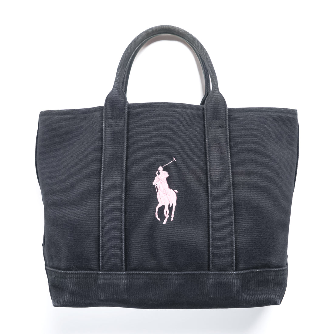 Ralph Lauren Canvas Pony Embroidery Tote Bag