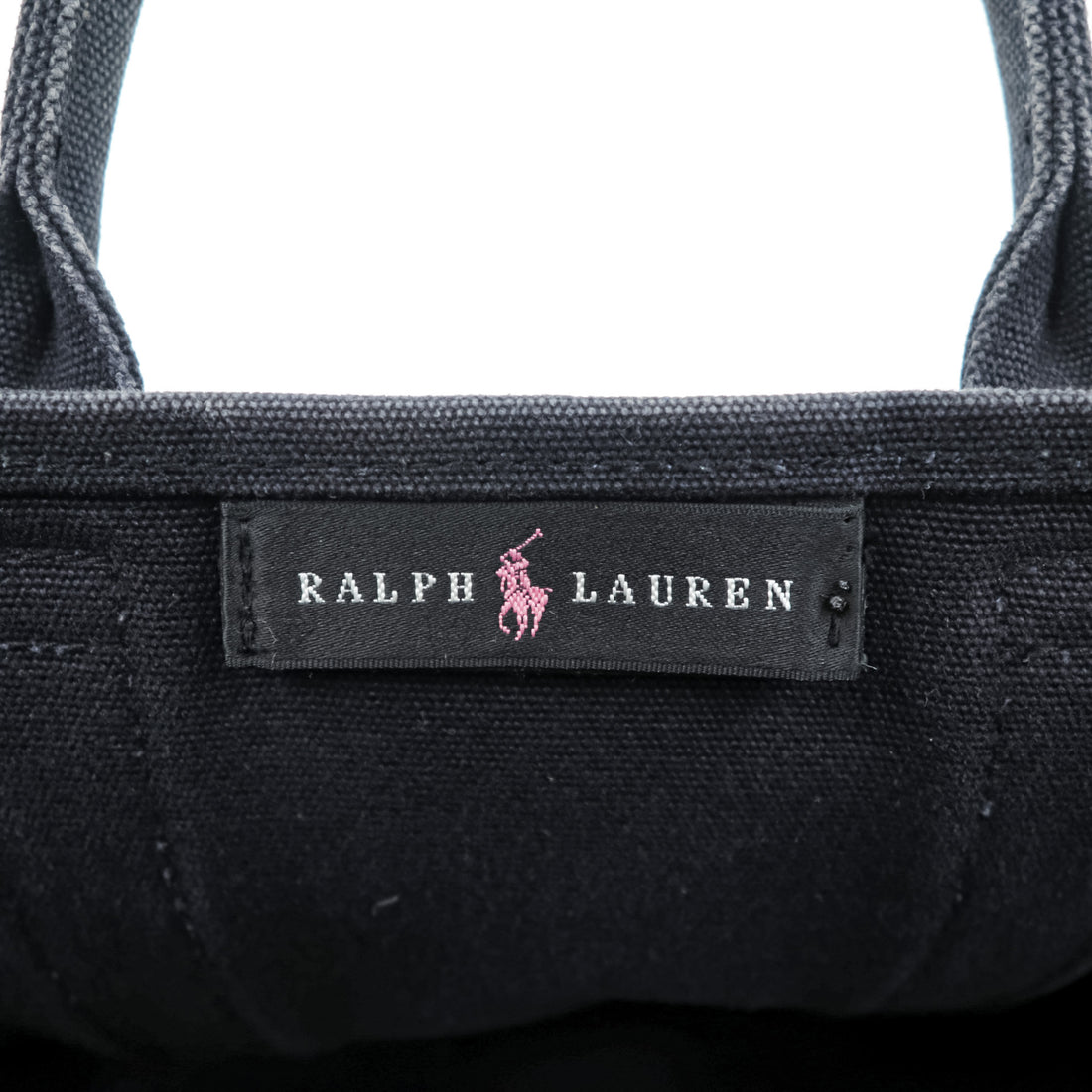 Ralph Lauren Canvas Pony Embroidery Tote Bag