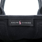Ralph Lauren Canvas Pony Embroidery Tote Bag