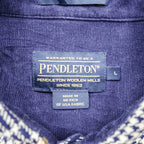 PENDLETON Flannel Shirt L Checked BUCKLEY