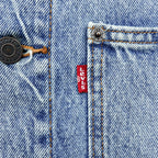 Levi's ヴィンテージ加工 デニム トラッカージャケット Gジャン M インディゴ ライトブルー STOCK TRUCKER JACKET A2662