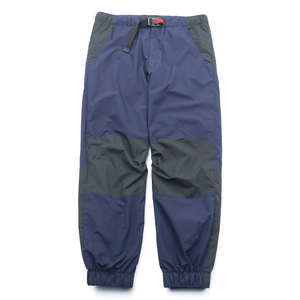 snow peak × KOZABURO アウトドア 2L Octa Pants オクタパンツ トレッキングパンツ L ネイビー 透湿 防水 ワイド テーパード KZ-PA-22AU701 日本製