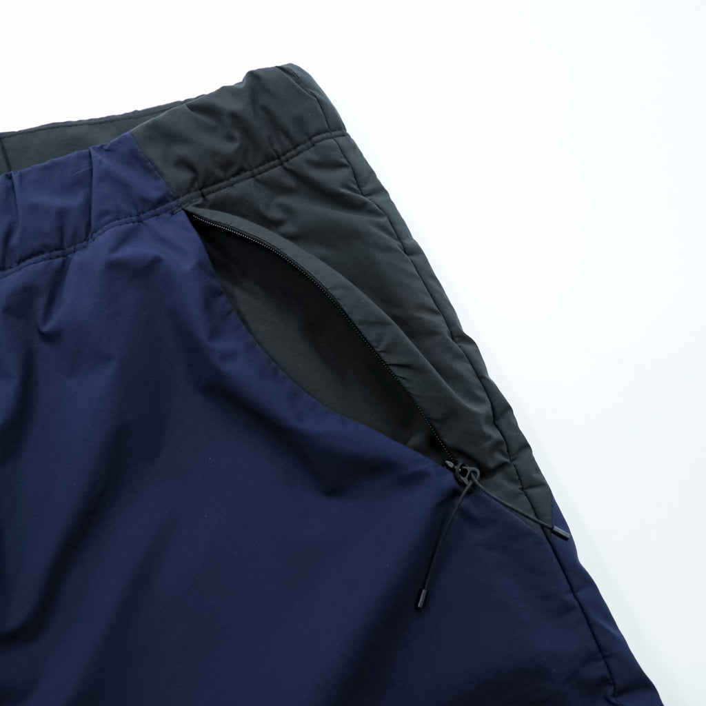 snow peak × KOZABURO アウトドア 2L Octa Pants オクタパンツ トレッキングパンツ L ネイビー 透湿 防水 ワイド テーパード KZ-PA-22AU701 日本製