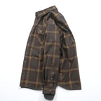 PENDLETON Flannel Shirt Long Sleeve Wool Shirt XL Plaid Green FIELD SHIRT USA VIRGIN WOOL Chest Pocket