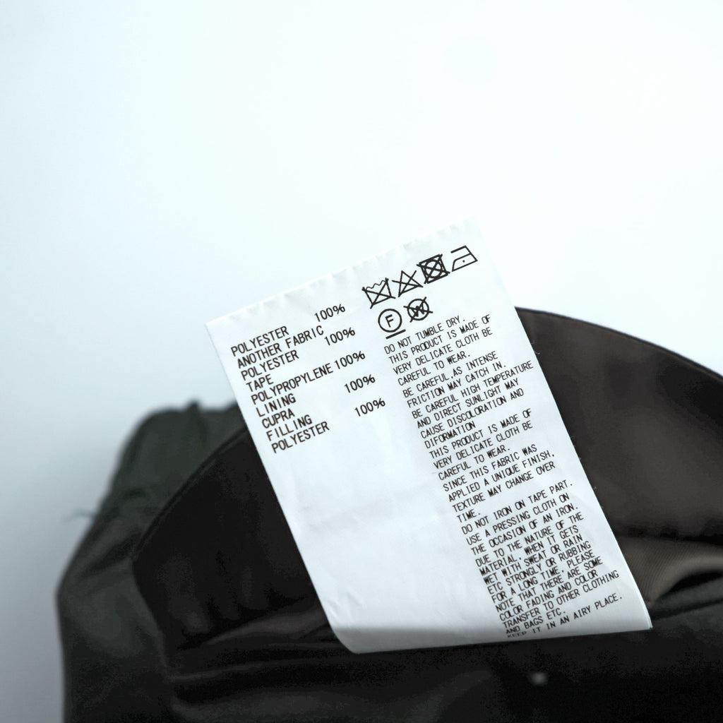 kolor BEACON 中綿 コーティング ベルテッドパンツ L グレー 防水 アウトドア ウェビングベルト ワイド テーパード 21WBM-P007132 日本製