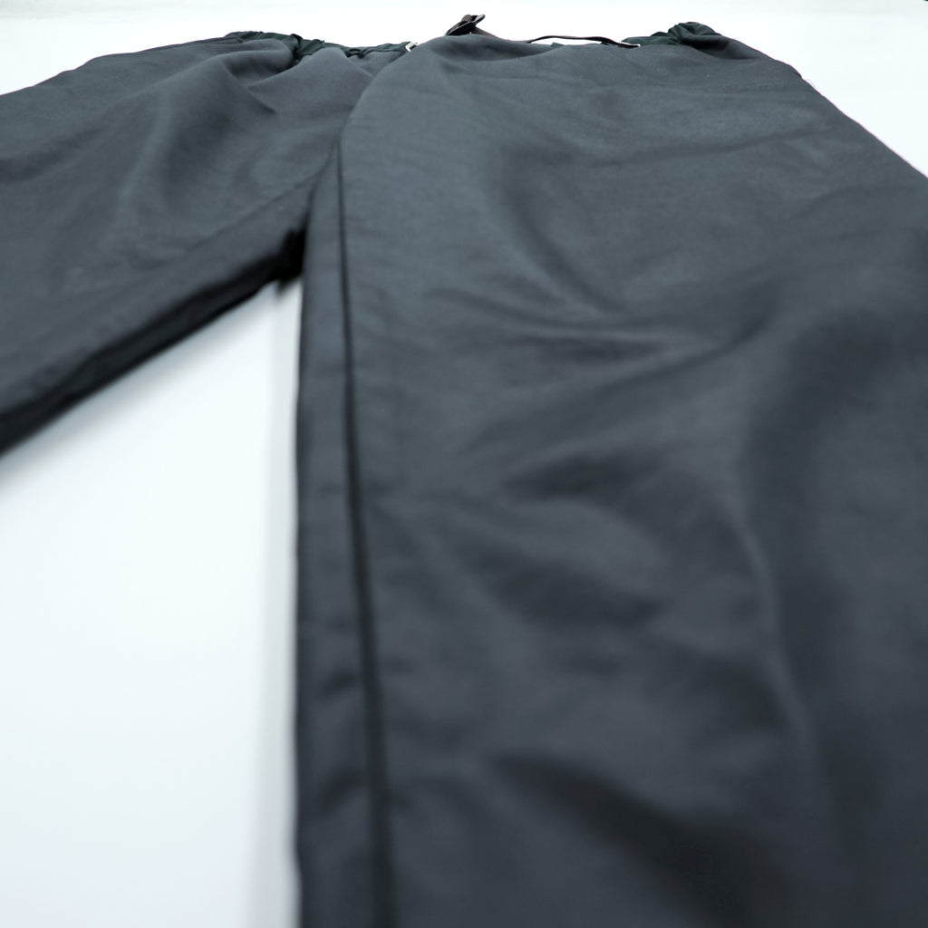 kolor BEACON 中綿 コーティング ベルテッドパンツ L グレー 防水 アウトドア ウェビングベルト ワイド テーパード 21WBM-P007132 日本製