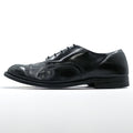 US NAVY 80s Made in USA Vintage Service Shoes 30cm Black CRADDOCK-TERRY US Navy