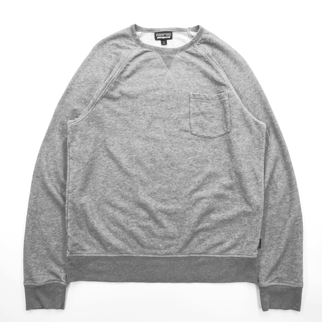Patagonia Maanya Organic Cotton Fleece Crewneck Sweatshirt V-Insert M 26375