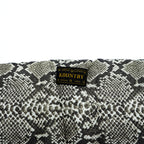 KAPITAL KOUNTRY Snake Python Print Down Scarf Muffler Remake Japan Archive