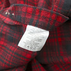 PENDLETON ボタンダウン フランネルシャツ 長袖 ウールシャツ XL バッファローチェック オンブレ 胸ポケット