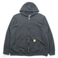 Carhartt Midweight Zip Hoodie XL Black Front Pocket LOOSE FIT K122