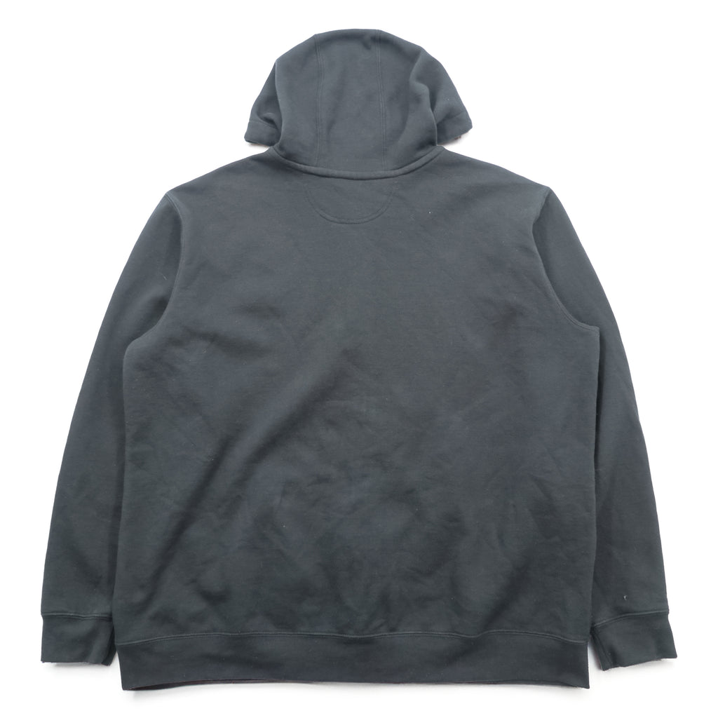 Carhartt Midweight Zip Hoodie XL Black Front Pocket LOOSE FIT K122