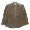 Wrangler 90s USA Made Corduroy Snap Button Shirt, Size L