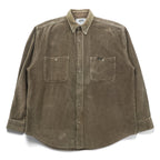 Wrangler 90s USA Made Corduroy Snap Button Shirt, Size L