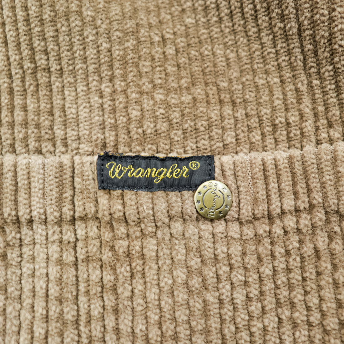 Wrangler 90s USA Made Corduroy Snap Button Shirt, Size L