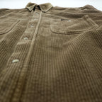 Wrangler 90s USA Made Corduroy Snap Button Shirt, Size L