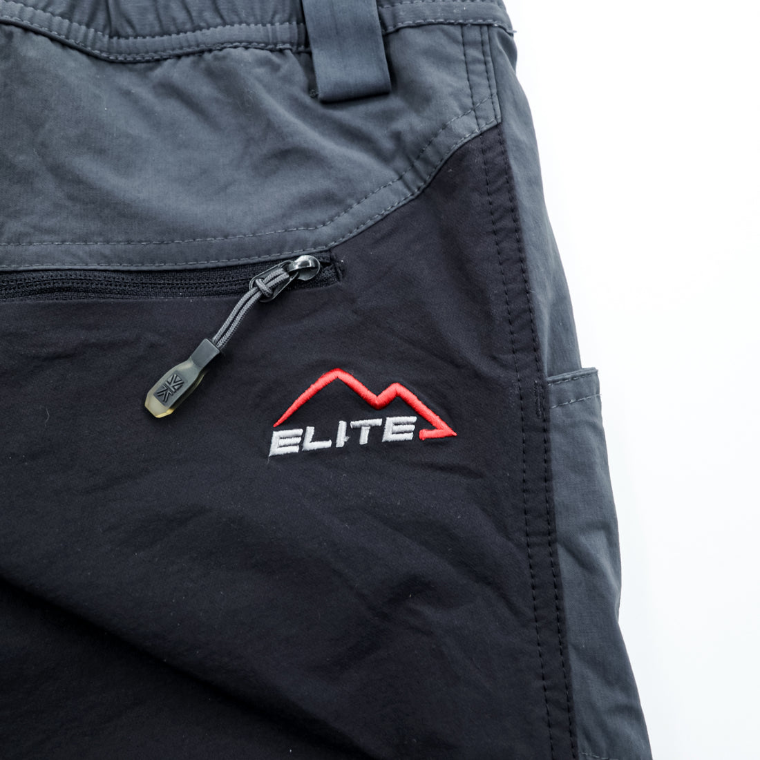 Karrimor Elite Technical Trekking Pants XL Grey Black Hiking Climbing Outdoor Mountain Trousers