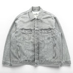 Levi's SILVER TAB デニム トラッカージャケット Gジャン XL グレー シルバータブ A3179