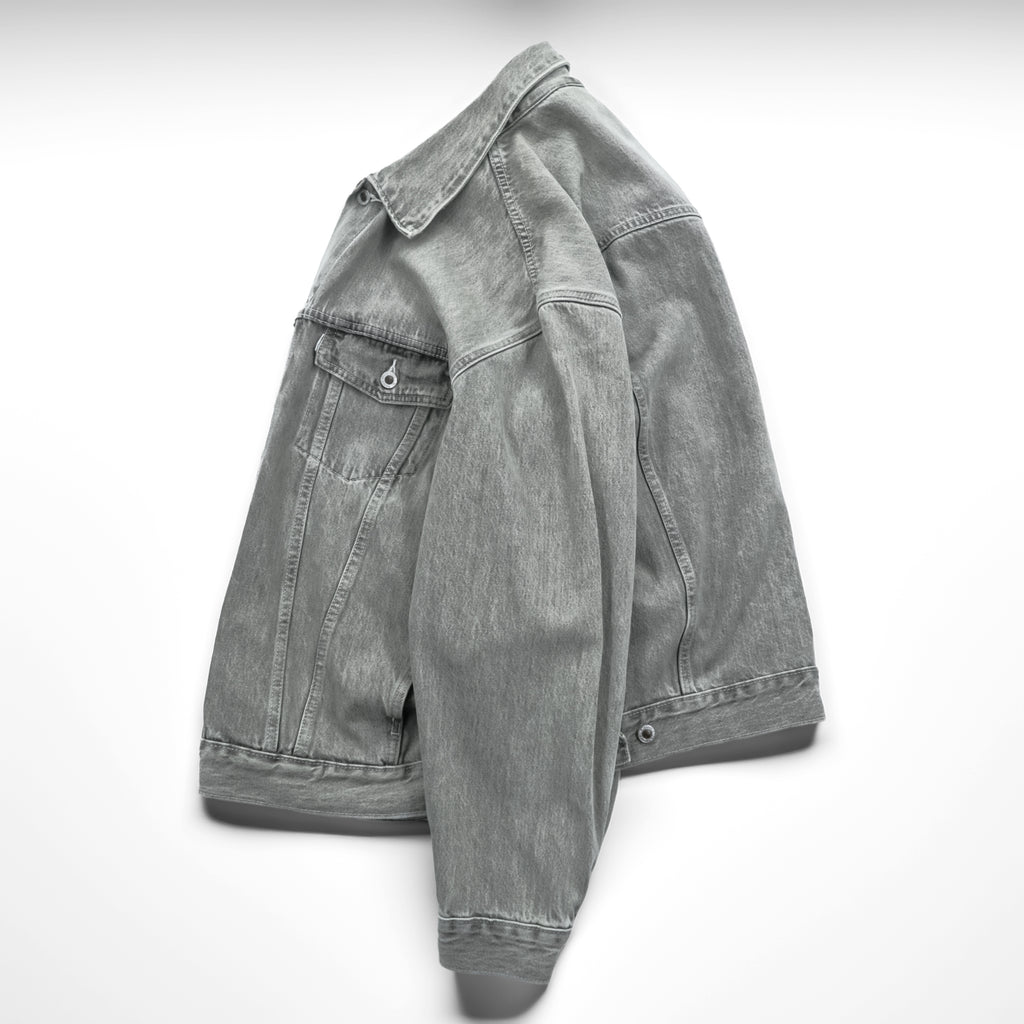 Levi's SILVER TAB デニム トラッカージャケット Gジャン XL グレー シルバータブ A3179