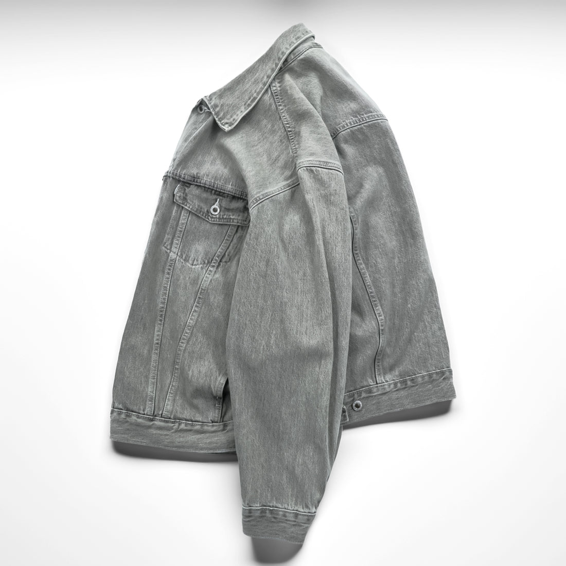 Levi's SILVER TAB デニム トラッカージャケット Gジャン XL グレー シルバータブ A3179