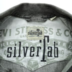 Levi's SILVER TAB デニム トラッカージャケット Gジャン XL グレー シルバータブ A3179