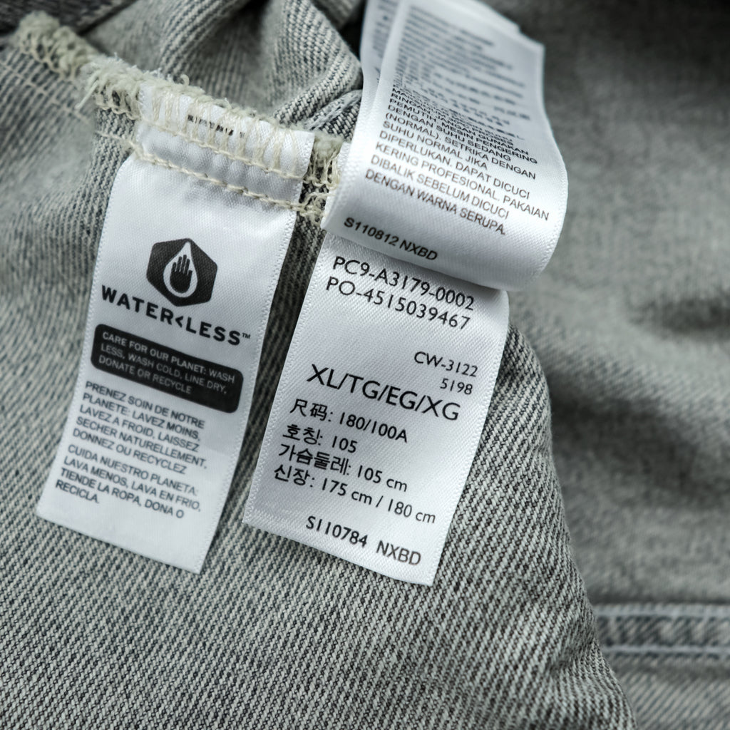Levi's SILVER TAB デニム トラッカージャケット Gジャン XL グレー シルバータブ A3179