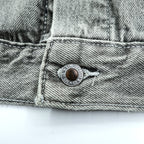 Levi's SILVER TAB デニム トラッカージャケット Gジャン XL グレー シルバータブ A3179