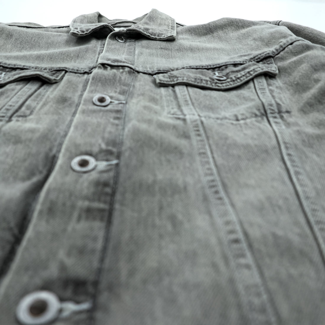 Levi's SILVER TAB デニム トラッカージャケット Gジャン XL グレー シルバータブ A3179