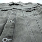 Levi's SILVER TAB デニム トラッカージャケット Gジャン XL グレー シルバータブ A3179