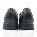 Vintage Allen Edmonds Fairhaven Wingtip Oxford Black Leather Shoes 9.5 D USA Made