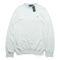 Polo Ralph Lauren ピマコットン メッシュ ニット セーター L ホワイト 未使用品