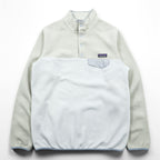 Patagonia Synchilla Snap-T Fleece L Oatmeal Two-tone Pullover Chest Pocket