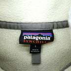 Patagonia Synchilla Snap-T Fleece L Oatmeal Two-tone Pullover Chest Pocket