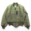 BUZZ RICKSON'S Type B-15C Olive(Modified) フライトジャケット S オリーブドラブ BR15323 ナイロン 中綿 CROWNジップ 復刻 日本製
