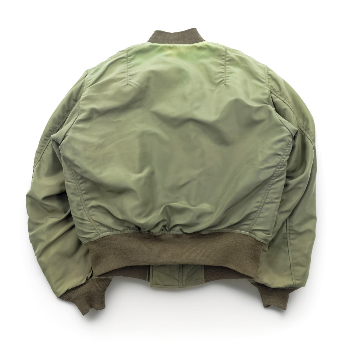 BUZZ RICKSON'S Type B-15C Olive(Modified) フライトジャケット S オリーブドラブ BR15323 ナイロン 中綿 CROWNジップ 復刻 日本製