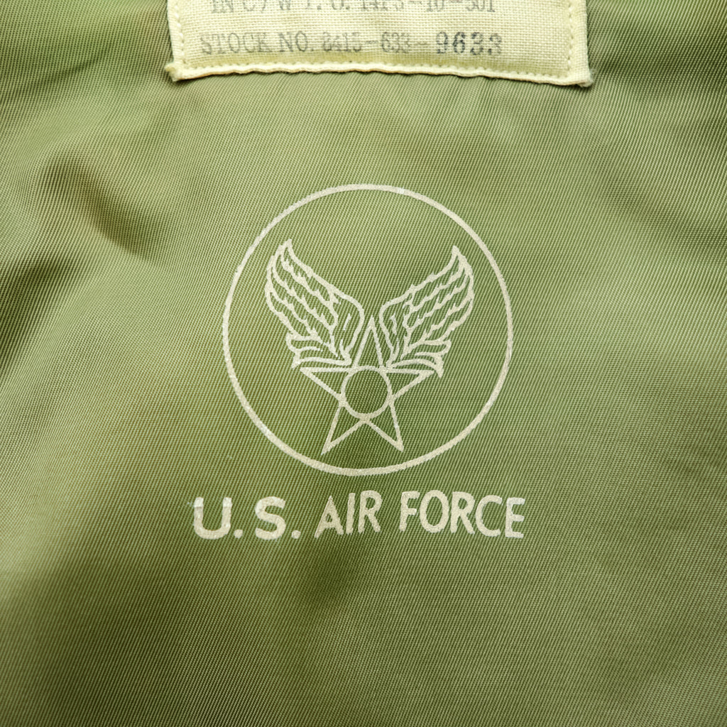 BUZZ RICKSON'S Type B-15C Olive(Modified) フライトジャケット S オリーブドラブ BR15323 ナイロン 中綿 CROWNジップ 復刻 日本製