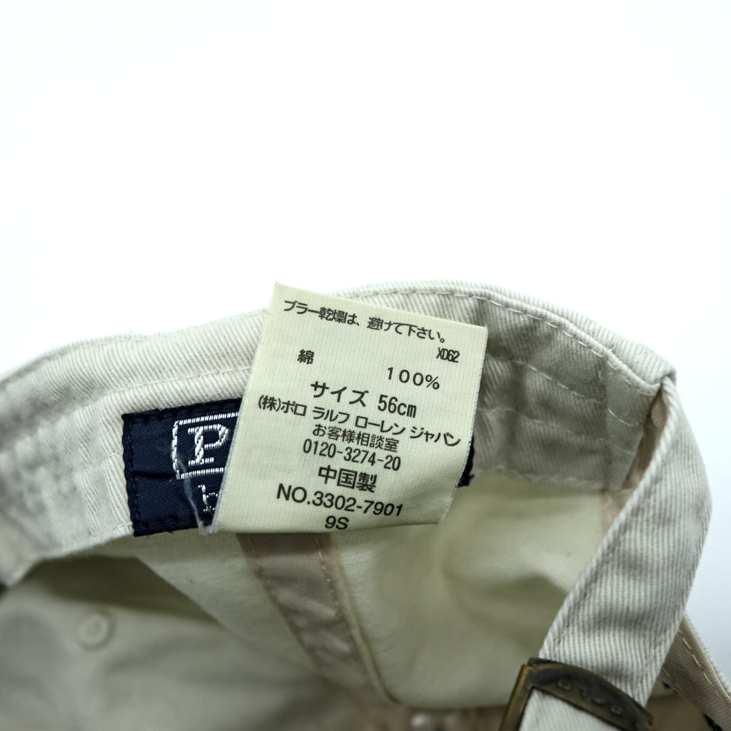 Polo Ralph Lauren ベースボールキャップ FREE 6パネル スモールポニー ロゴ 刺繍 コットン